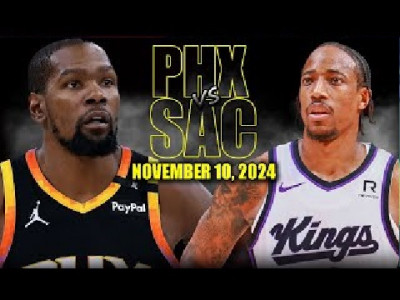 Phoenix Suns vs Sacramento Kings 전체 경기 하이라이트 - 2024년 11월 10일 | 2024-25 NBA 시즌